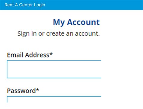 rentacenter|rent a center login.